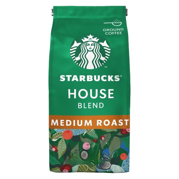 Starbucks House Blend Medium Roast Ground Coffee Imported